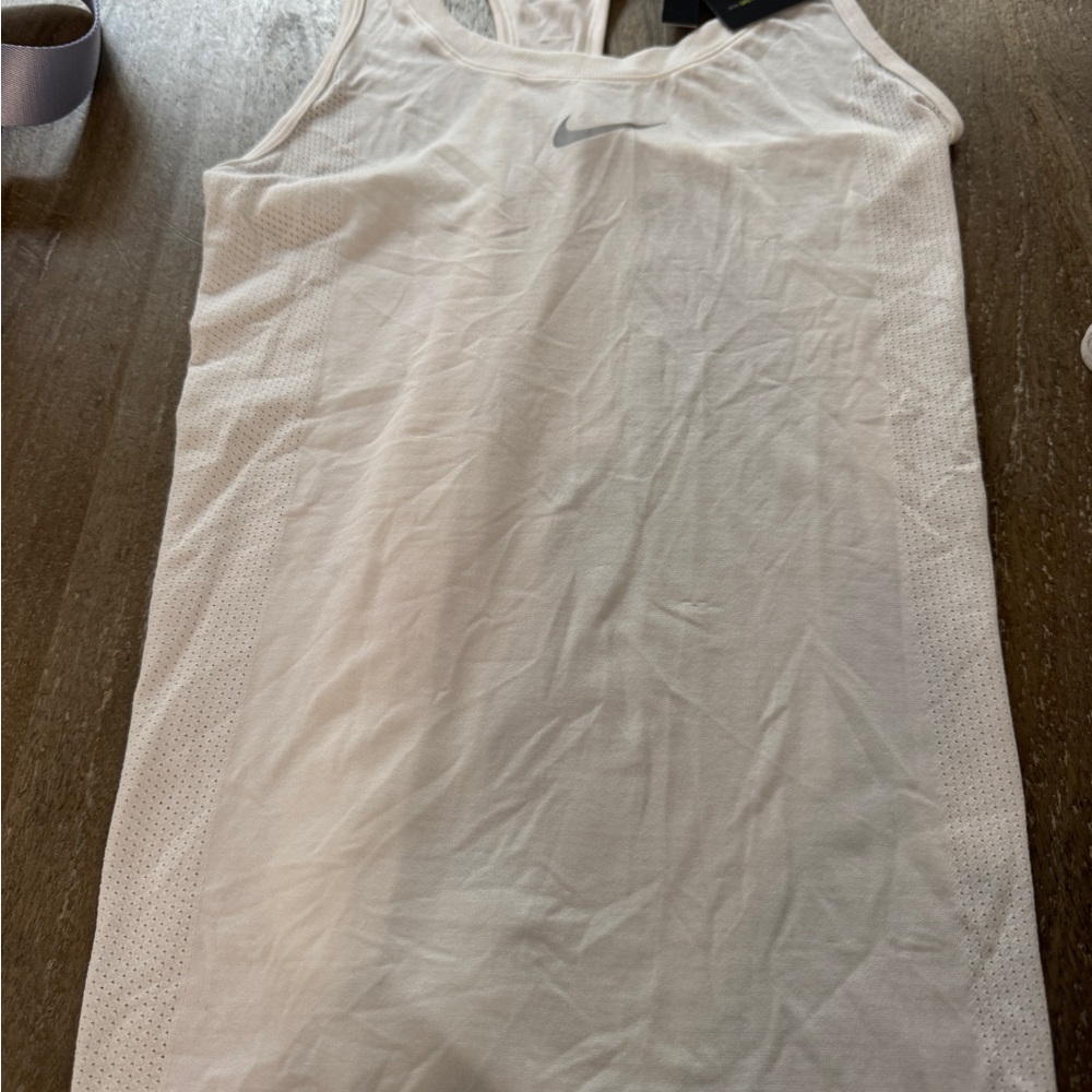 Women's Nike Dri-FIT White Running Tank/Singlet NWT Size XS